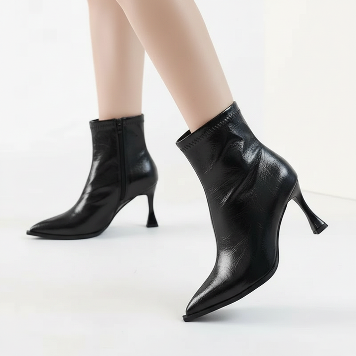 Topaze ankle boots in Topaze — onfoot_b