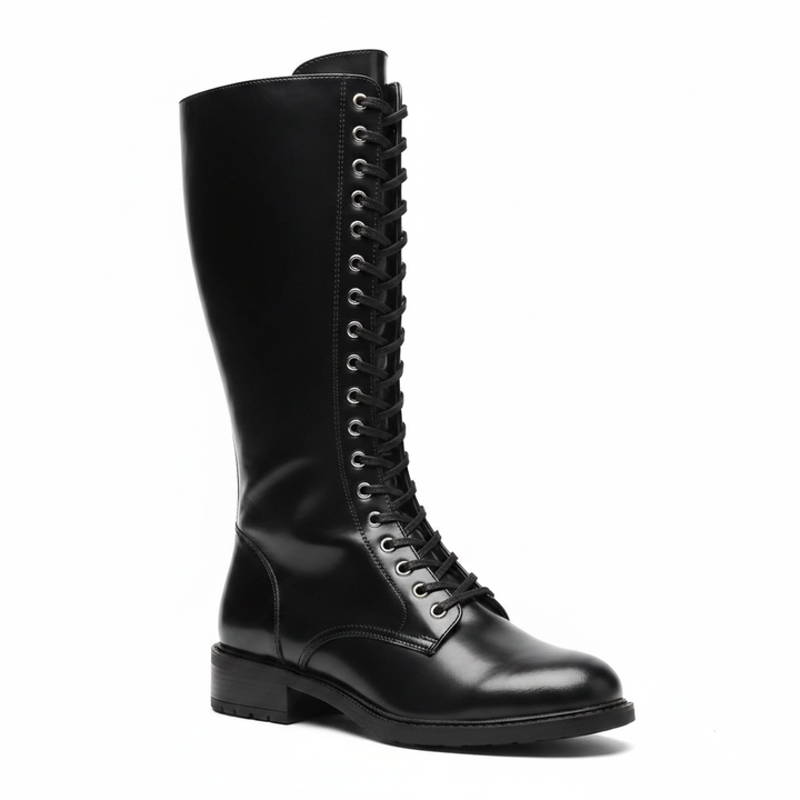 Serpentine boots in Obsidian — studio_a