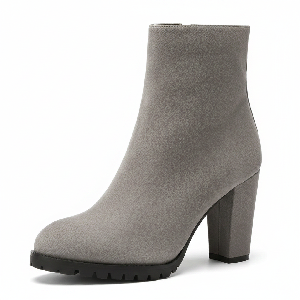 Emeraude boots in Gray — studio