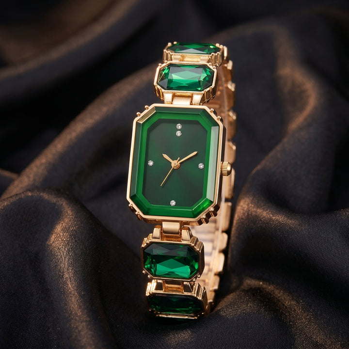 Lumière Watch — Vert Émeraude, studio