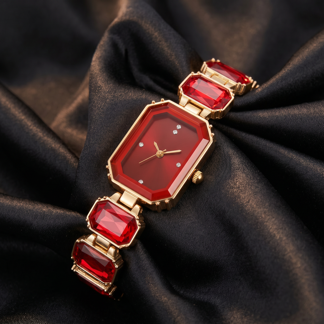 Lumière Watch — Rouge Rubis, studio