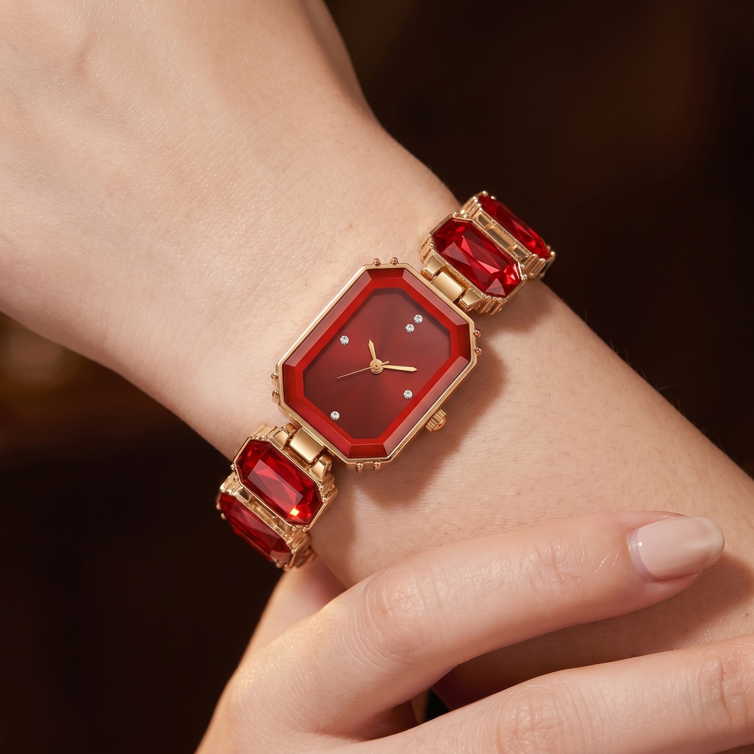 Lumière Watch — Rouge Rubis, on hand