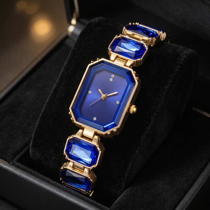 Lumière Watch — Bleu Saphir, in box